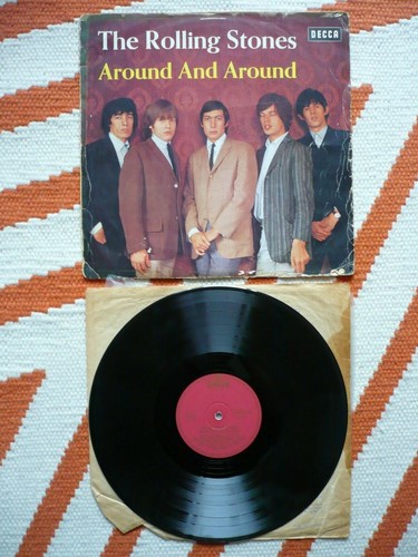 The rolling stones around - stones,