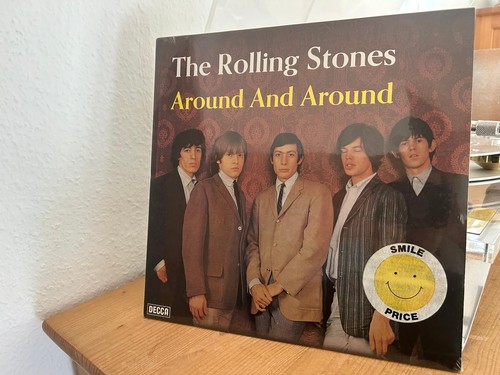 Rolling stones around - stones, and