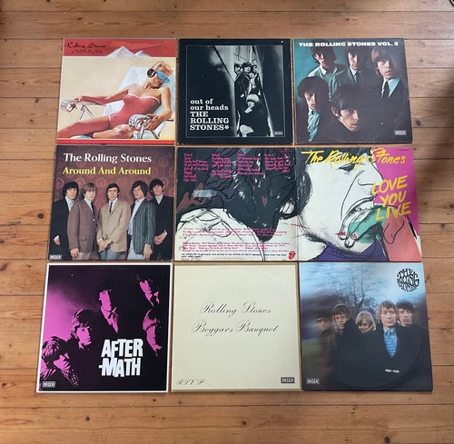 The rolling stones vinyl - stones, [8