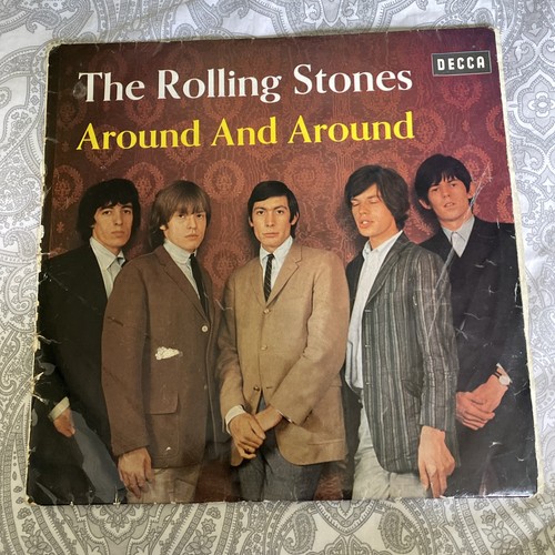 The rolling stones around - stones,